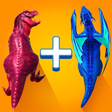 Dinosaurs Merge Master game